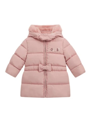 Guess Kurtka zimowa A5BL02 WB240 Różowy Regular Fit