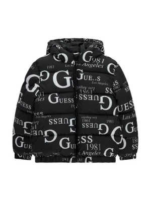 Guess Kurtka zimowa H6BL05 W4160 Czarny Oversize