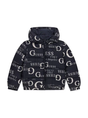 Guess Kurtka zimowa H6BL05 W4160 Granatowy Oversize