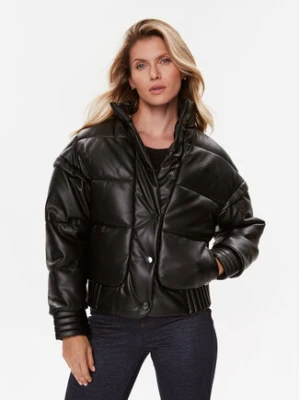 Guess Kurtka zimowa Ivana W3BL12 WFSP0 Czarny Regular Fit