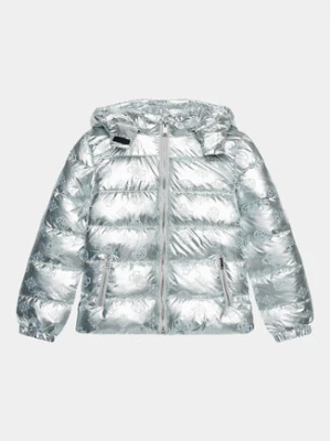 Guess Kurtka zimowa J3BL06 WBVE0 Srebrny Regular Fit