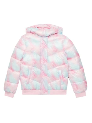 Guess Kurtka zimowa J5YL02 WEGY0 Różowy Regular Fit