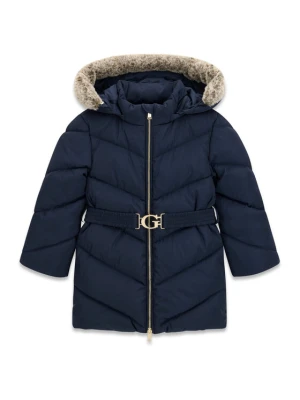 Guess Kurtka zimowa K6BL03 W3963 Granatowy Regular Fit
