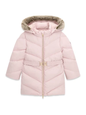 Guess Kurtka zimowa K6BL03 W3963 Różowy jasny Regular Fit