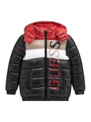 Guess Kurtka zimowa L5BL09 WEGY0 Czarny Regular Fit