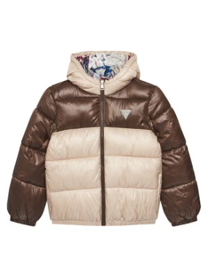 Guess Kurtka zimowa L5YL00 WEGY0 Beżowy Regular Fit