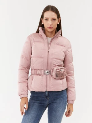 Guess Kurtka zimowa Lucia W3BL19 WEX12 Różowy Regular Fit