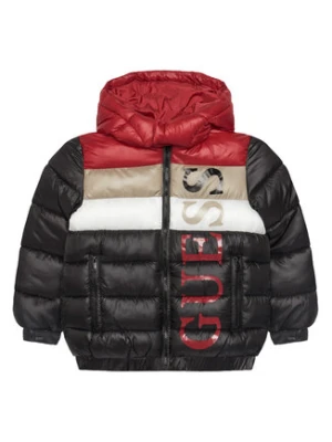 Guess Kurtka zimowa N5BL09 WEGY0 Czarny Regular Fit