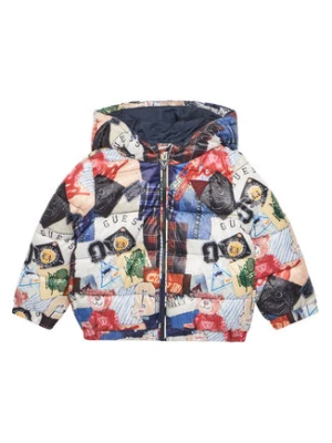Guess Kurtka zimowa N5YL05 WEGY0 Kolorowy Regular Fit