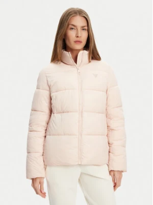 Guess Kurtka zimowa V4YL03 WFUD0 Różowy Regular Fit