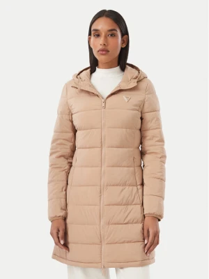 Guess Kurtka zimowa V4YL05 WF3X0 Beżowy ciemny Regular Fit