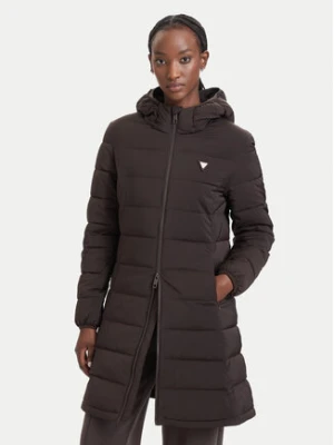 Guess Kurtka zimowa V4YL05 WF3X0 Brązowy ciemny Regular Fit