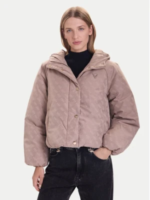 Guess Kurtka zimowa V5BL07 WGLW2 Beżowy Relaxed Fit