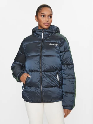 Guess Kurtka zimowa Z3BL06 WO06I Granatowy Regular Fit