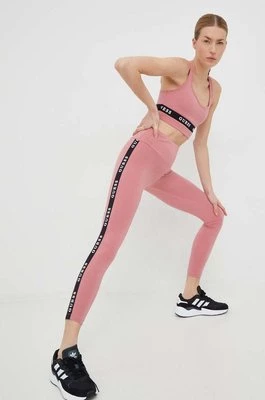 Guess legginsy ALINE damskie kolor różowy z nadrukiem V2YB14 KABR0