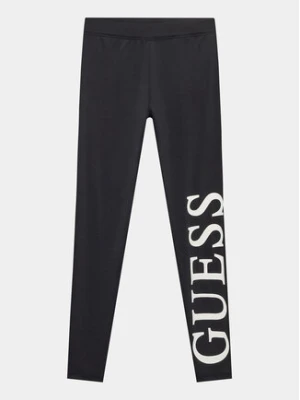 Guess Legginsy J3YB00 KBSV0 Czarny Slim Fit