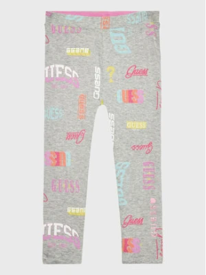 Guess Legginsy K3RB00 K6YW3 Szary Slim Fit