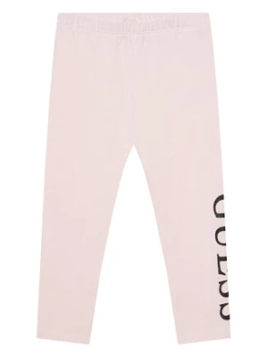 Guess Legginsy K3YB01 J1314 Różowy Slim Fit