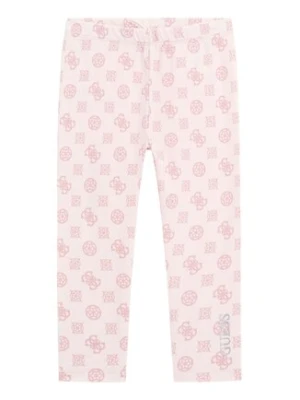 Guess Legginsy K5BB06 J1314 Różowy Slim Fit