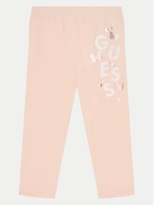 Guess Legginsy K5RB02 J1314 Granatowy Slim Fit