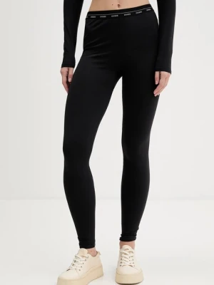 Guess legginsy MATILDE damskie kolor czarny gładkie O5BB02 K1800