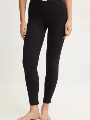 Guess legginsy TESSA damskie kolor czarny gładkie O4BB04.KCDA2