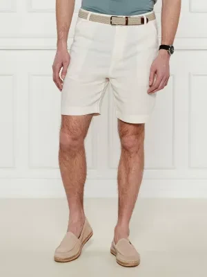 GUESS Lniane szorty | Regular Fit