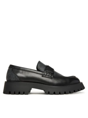Guess Loafersy FMFZIA LEL14 Czarny
