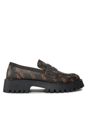 Guess Loafersy FMPMOG FAL14 Brązowy