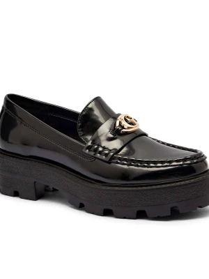 Guess Loafersy YANIKA | z dodatkiem skóry