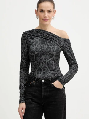 Guess longsleeve ANITA damski kolor szary W5BP08 K1492