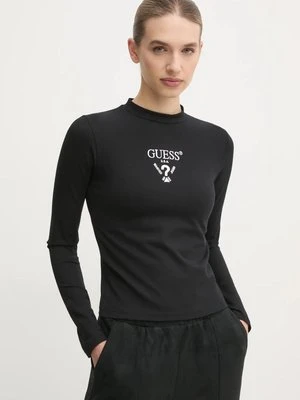 Guess longsleeve COLETTE damski kolor czarny V4YI23 KCDH1