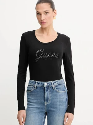 Guess longsleeve kolor czarny W5YI26 J1314