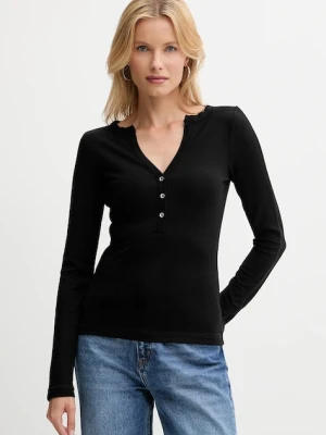 Guess longsleeve LENA kolor czarny W5YP12 KCTC2