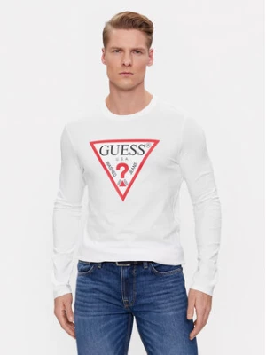 Guess Longsleeve M2YI31 I3Z11 Biały Slim Fit