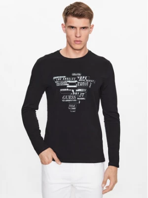 Guess Longsleeve M3YI25 J1314 Czarny Slim Fit