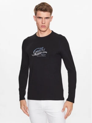 Guess Longsleeve M3YI29 J1314 Czarny Slim Fit