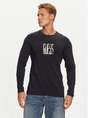 Guess Longsleeve M4BI34 J1314 Granatowy Slim Fit