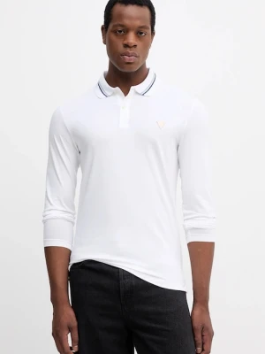 Guess longsleeve OLIVER kolor biały gładki M5YP36 J1314