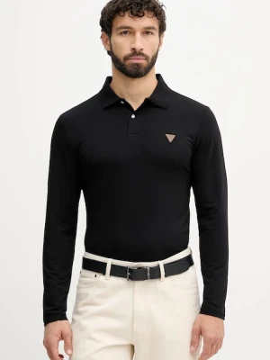 Guess longsleeve OLIVER kolor czarny gładki M5BP36 J1314