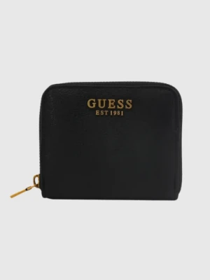 GUESS Mały czarny portfel Arja