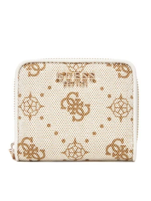 Guess Mały Portfel Damski Neda Slg SWCP96 54137 Beżowy