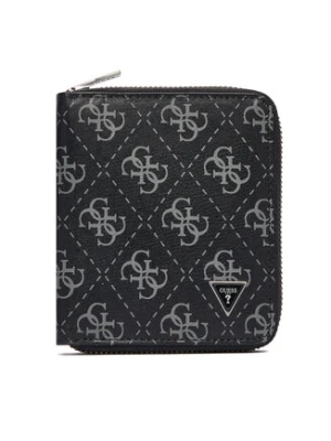 Guess Portfel SMMALO LEA02 Czarny