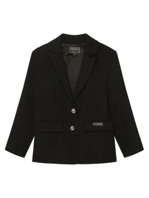Guess Marynarka J6RN02 WGUL0 Czarny Regular Fit