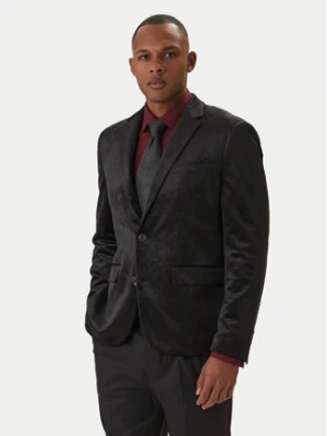 Guess Marynarka M6RN48 K45M2 Czarny Classic Fit