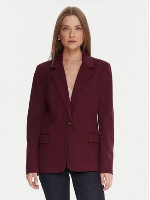 Guess Marynarka W5BN66 KCMU2 Bordowy Regular Fit