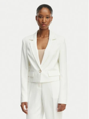 Guess Marynarka W6GN03 W1742 Biały Regular Fit