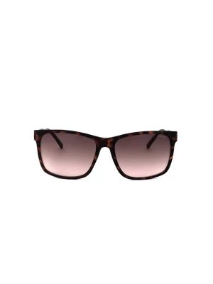 Guess Męskie okulary przeciwsłoneczne w kolorze brązowym rozmiar: 60
