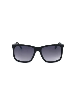 Guess Męskie okulary przeciwsłoneczne w kolorze czarnym rozmiar: 57