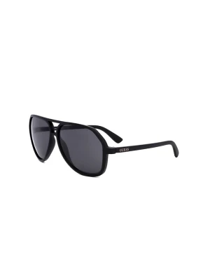 Guess Męskie okulary przeciwsłoneczne w kolorze czarnym rozmiar: 60